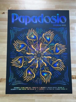 Papadosio - 2022 Mike Tallman Poster Colorado Tour FOIL -Soldout Posters 05D7ACF4 E884 48B9 B1B3 2DCCC3252695
