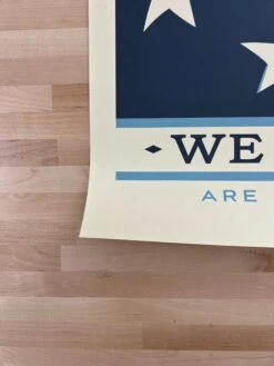 We The People Are Greater Than Fear - 2017 Shepard Fairey Poster Obey Art Print -Soldout Posters 0FFC6112 AE5C 41A8 928F E27F6ABCCA1A