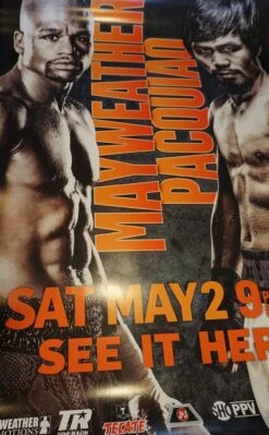 Floyd Money Mayweather Vs. Manny Pac Man Pacquiao - Poster Print Boxing