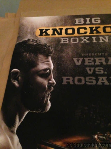 BKB Big Knockout Boxing Vera Vs Rosado Poster Print Mandalay Bay 4 BKB Big Knockout Boxing Vera Vs Rosado Poster Print Mandalay Bay - Image 2
