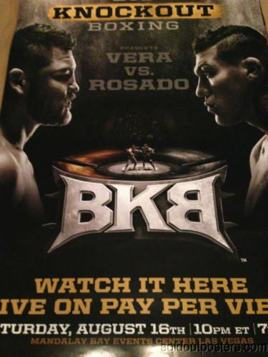 BKB Big Knockout Boxing Vera Vs Rosado Poster Print Mandalay Bay 3 BKB Big Knockout Boxing Vera Vs Rosado Poster Print Mandalay Bay