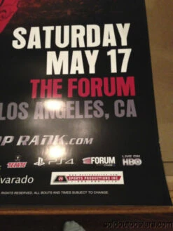 Juan Manuel Marquez Vs. Mike Alvarado Poster Print 5/17/2014 The Forum LA Boxing -Soldout Posters 12 5905f59a 319b 4d54 afc8 68734347d7ab