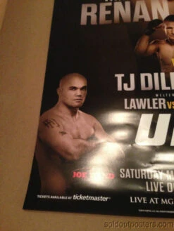 UFC 173 - 2014 Poster Renan Barao Vs TJ Dillshaw Lawler Vs. Ellenberger Print MGM -Soldout Posters 12 9c20e04a ec9b 443c a64b df7b9c963a3b