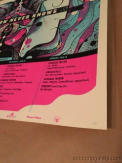 Tomorrow Never Knows - 2014 Delicious Design Poster Print Chicago, IL -Soldout Posters 12 a0ffdf9e 2aaa 44f7 a33b 50ad4d80c8b4