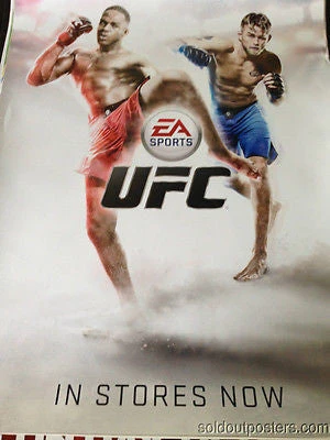 UFC Poster Print MMA Mixed Martial Arts EA Sports Promo Poster 3 UFC Poster Print MMA Mixed Martial Arts EA Sports Promo Poster