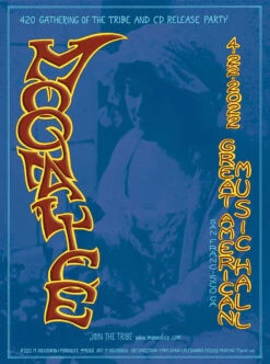 Moonalice - 2022 Mike Dolgushkin Poster San Francisco, CA M1268