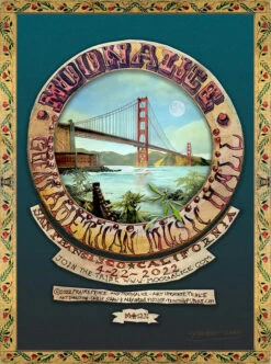 Moonalice - 2022 Prairie Prince Poster San Francisco, CA M1276