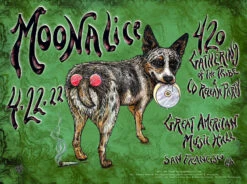 Moonalice - 2022 Jennae Bennett Poster San Francisco, CA M1280