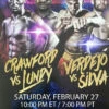 Boxing - 2016 Crawford Vs Lundy, Verdejo Vs Silva Poster