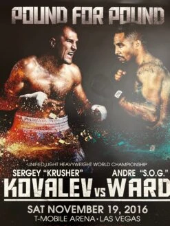 Boxing - 2016 Kovalev Vs Ward Poster
