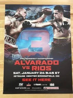 Boxing - 2015 Alvarado Vs Rios Poster -Soldout Posters 3DB3CE4C 3D09 4E66 92F0 B4BC2C62277D