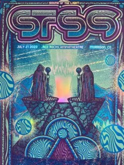 STS9 - 2023 Kory McGeehan Poster Morrison, CO 7/21 Red Rocks Amphitheatre FOIL