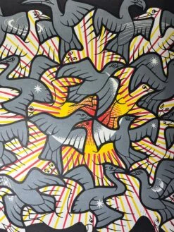 Sun And Moon - 1970 M.C. Escher Art Print Lithograph