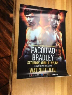 Boxing - 2016 Pacquiao Vs Bradley Poster -Soldout Posters 5
