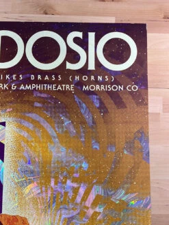 Papadosio - 2019 Hi-Line Poster Red Rocks Morrison, CO FOIL -Soldout Posters 5C5DE347 E726 4988 841C C08B9495CDED