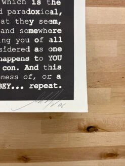 This Is A Poster - 2006 Shepard Fairey Poster Obey Art Print -Soldout Posters 67175EE6 9D7D 4E7E B706 0AD5B2875082