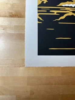 Fire In The Night (GOLD) - 2025 Cleon Peterson Art Print -Soldout Posters 6D44B76F 8E71 488C 8516 CA8AF8E1C9E6