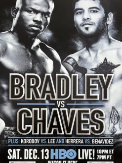 Boxing - 2014 Bradley Vs Chaves Poster