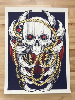 Skull Thing'a'ma'jig - 2016 Hydro 74 VARIANT Poster Print -Soldout Posters 7865CBB9 3B8C 4BE9 88D0 23AA4AC730F1