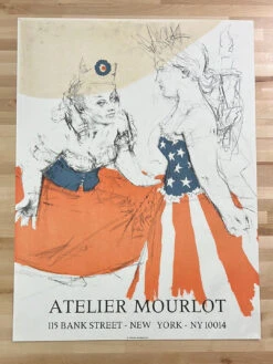 Marianne & The Goddess Of Liberty - 1967 Jack Levine Poster Vintage New York City, NY -Soldout Posters 7A12F850 04F4 47F2 B16B 7941A9369042