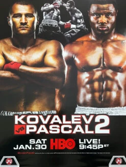 Boxing - 2015 Kovalev Vs Pascal 2 Poster