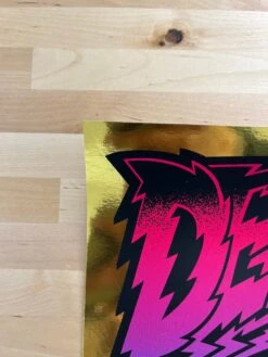 Dead & Company - 2024 Ames Brothers Poster Las Vegas, Nevada Sphere Gold FOIL -Soldout Posters 88F0EE16 0106 44ED 9351 98ABE971C943