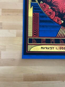 Dead & Company - 2024 Drew Findley Poster Las Vegas, Nevada Sphere Gold FOIL -Soldout Posters 9C3B12C3 183F 4BD4 A508 1C7B3895A425