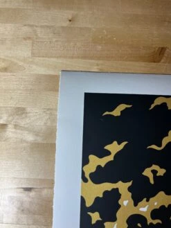 Fire In The Night (GOLD) - 2025 Cleon Peterson Art Print -Soldout Posters A5FA8473 DFAF 48C2 944D 6E1614357B78