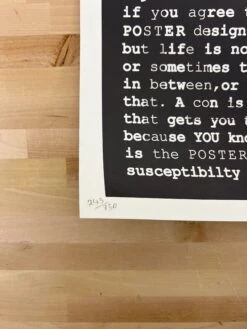 This Is A Poster - 2006 Shepard Fairey Poster Obey Art Print -Soldout Posters ADE83637 604E 46D1 B9A6 EAA7F847D1CC