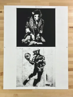 Drum & Dunk - Stewart Rutledge Art Print -Soldout Posters B12AB6B9 D070 4A8B A3B5 BCB8B700ED84