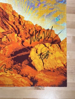 Papadosio - 2019 Hi-Line Poster Red Rocks Morrison, CO FOIL -Soldout Posters BA6155D6 095B 445C 840A 9AD32C39537E