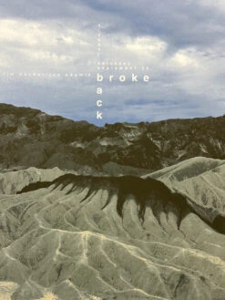 Brokeback - 2013 Dan MacAdam Crosshair Poster Chicago, IL The Hideout