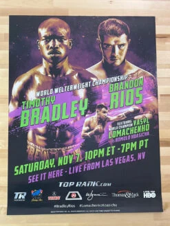 Boxing - 2015 Bradley Vs Rios Poster -Soldout Posters BDCFFB03 DCEF 42A1 A064 65D3F4F7BD83