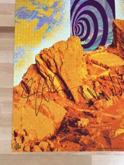 Papadosio - 2019 Hi-Line Poster Red Rocks Morrison, CO FOIL -Soldout Posters C93BC786 F1DE 4391 B30F CBEDB8FF898A