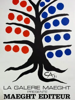 Maeght Editeur - Calder 1971 Poster Vintage Paris