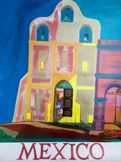 Mexico - 1959 Will Grant Art Print Poster Vintage