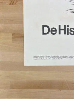 De Historia Stirpium, Basle, 1542 - Heinrich Fullmaurer 1971 Print Vintage New York Botanical Garden -Soldout Posters DF501CCE 975C 4D67 A823 0A049F81766F