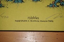 Nibbles - 2016 Marq Spusta 1st Edition Signed And Numbered C2E2 Poster Print -Soldout Posters DSC01310