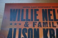 Willie Nelson - 2015 Zeb Love Poster Print Allison Krauss Berkeley GA -Soldout Posters DSC01398