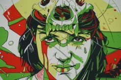 Hlökk - 2016 Tyler Stout Poster Print Reg. BONES Galerie F -Soldout Posters DSC01847