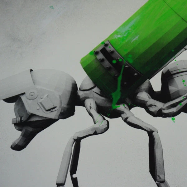 Palynology - Ludo 2016 Screen Printed Poster Signed/numbered Hand Finished 3 Palynology - Ludo 2016 Screen Printed Poster Signed/numbered Hand Finished