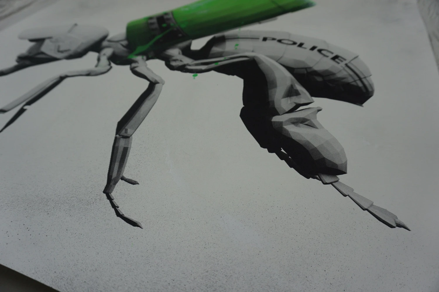 Palynology - Ludo 2016 Screen Printed Poster Signed/numbered Hand Finished 10 Palynology - Ludo 2016 Screen Printed Poster Signed/numbered Hand Finished - Image 8