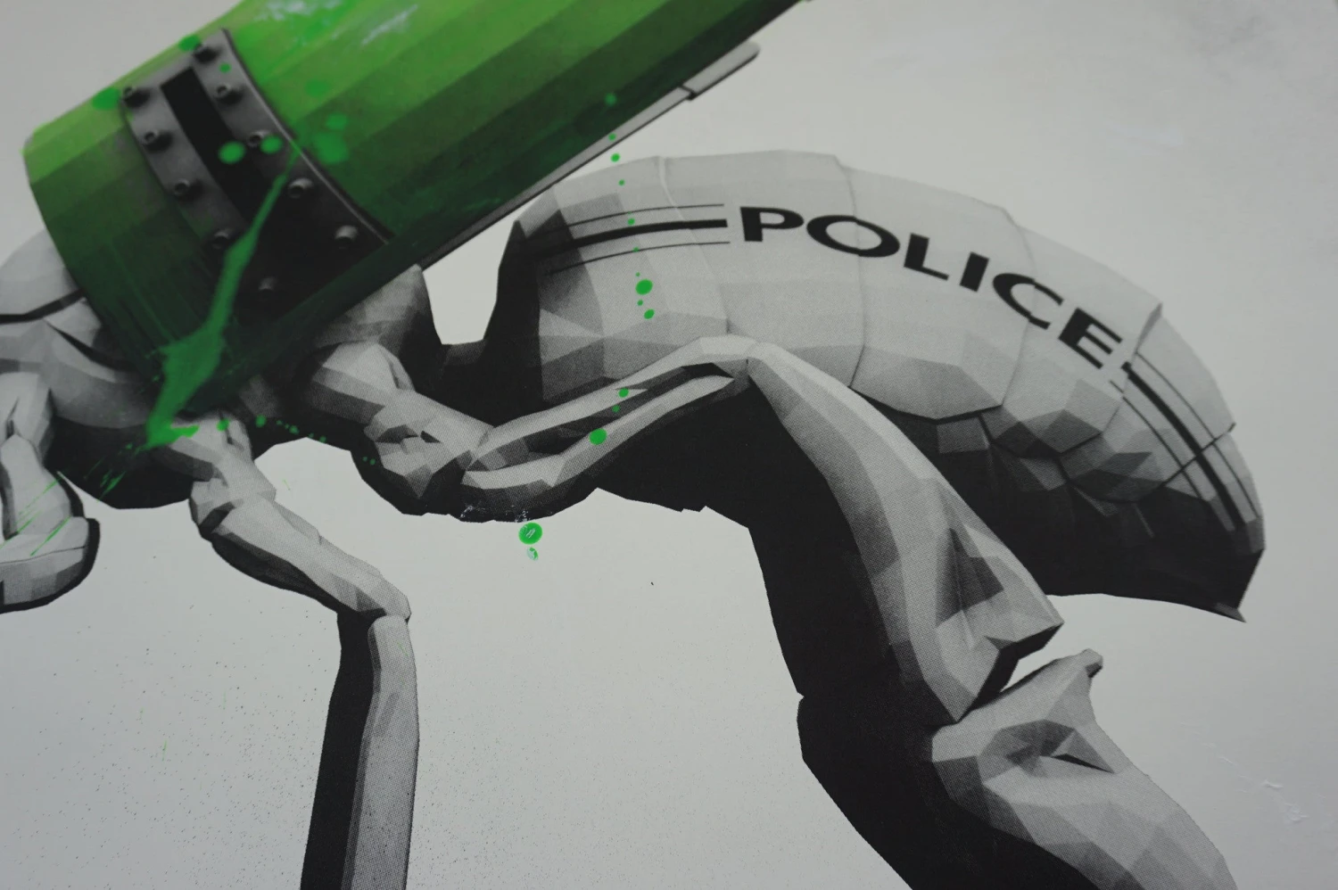 Palynology - Ludo 2016 Screen Printed Poster Signed/numbered Hand Finished 11 Palynology - Ludo 2016 Screen Printed Poster Signed/numbered Hand Finished - Image 9