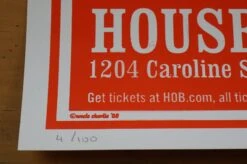 Willie Nelson - 2008 Uncle Charlie Poster Houston TX HOB -Soldout Posters DSC02433