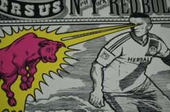 LA Galaxy Vs. New York Red Bulls - 2014 Poster Ames Brothers -Soldout Posters DSC02436