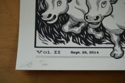 LA Galaxy Vs. New York Red Bulls - 2014 Poster Ames Brothers -Soldout Posters DSC02440