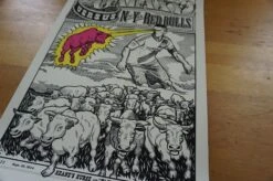 LA Galaxy Vs. New York Red Bulls - 2014 Poster Ames Brothers -Soldout Posters DSC02441