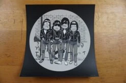 Ramonkeys - 2016 Mosher The Ramones Poster Chicago Street Artist -Soldout Posters DSC03775