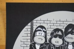 Ramonkeys - 2016 Mosher The Ramones Poster Chicago Street Artist -Soldout Posters DSC03778