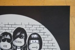Ramonkeys - 2016 Mosher The Ramones Poster Chicago Street Artist -Soldout Posters DSC03779